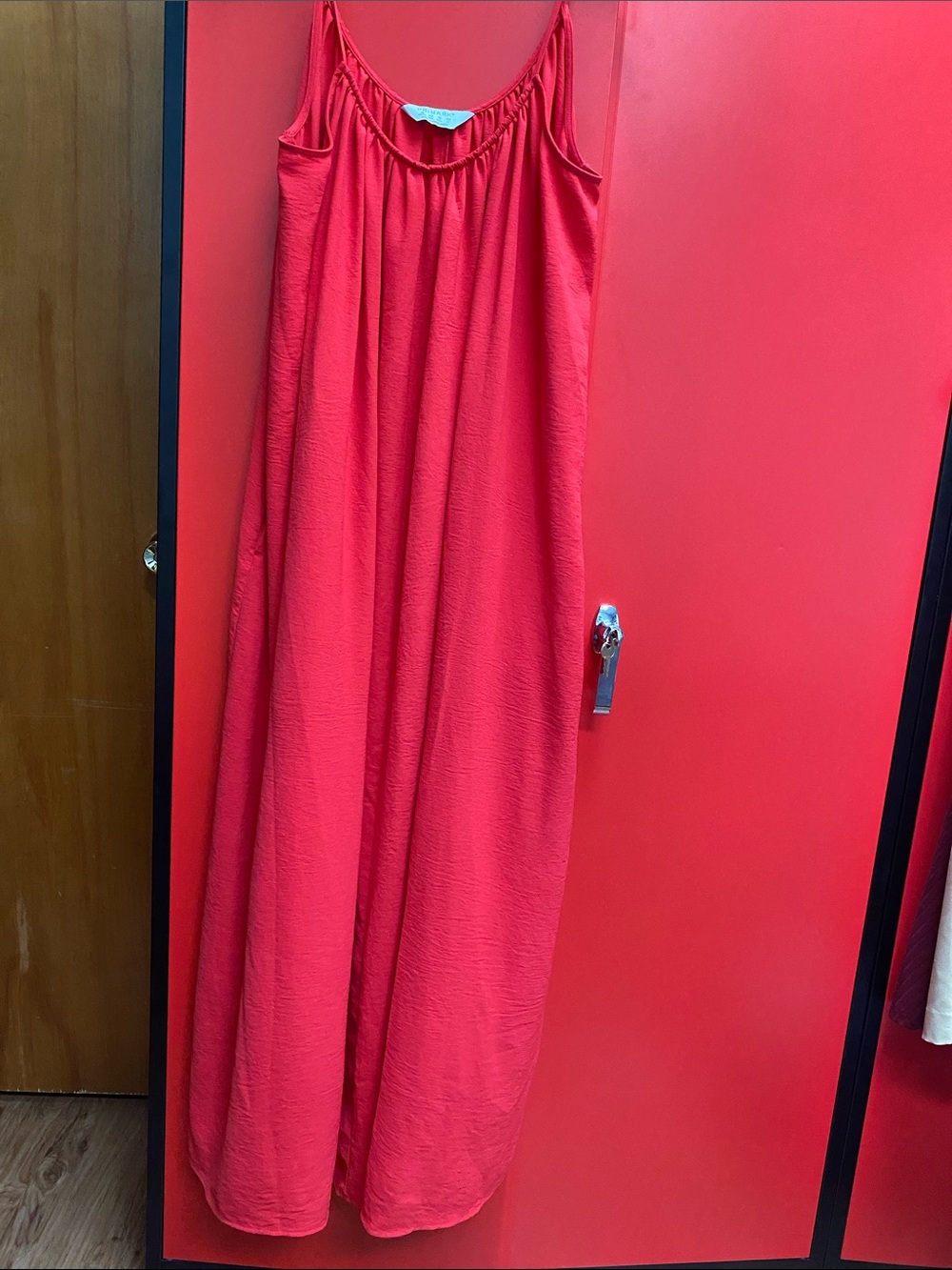 Primark Loose Flowy Spaghetti Strap Maxi Dress. Size 12